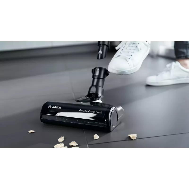Bosch BBS712A tolmuimeja/elektriline luud 2-in-1 pulstolmuimeja, akuga, kuiv, hügieenifilter, ilma tolmukotita, 0.3 L, grafiit
