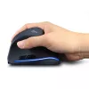 Juhtmevaba vertikaalne hiir MEDIA-TECH MT1123, must, 2400 DPI, 5 nuppu, RF USB vastuvõtja