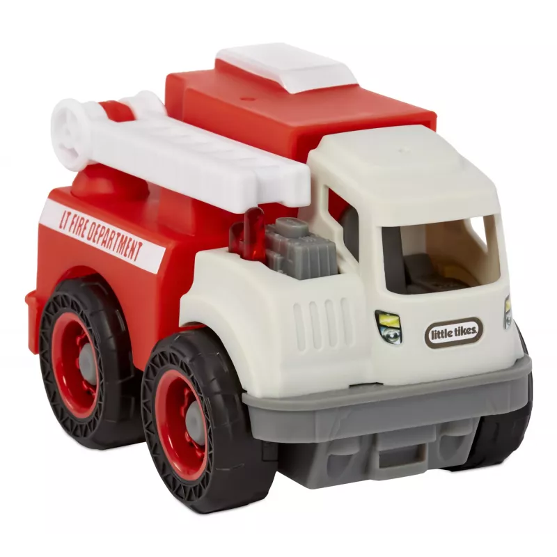 Little Tikes Dirt Diggers Minis- Fire Truck. Tootetüüp: Tuletõrjeauto, Soovitatav vanus (min): 2 a, Soovitatav vanus (max): 12 a, Värv: Punane, Valge