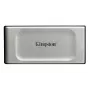 Kingston Technology 4000G PORTABLE SSD XS2000, 4 TB, USB Type-C, 3.2 Gen 2 (3.1 Gen 2), 2000 MB/s, must, hõbedane