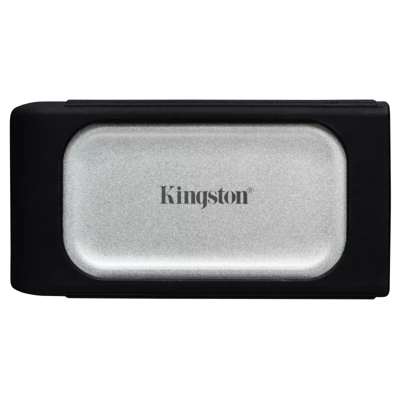 Kingston Technology 4000G PORTABLE SSD XS2000, 4 TB, USB Type-C, 3.2 Gen 2 (3.1 Gen 2), 2000 MB/s, must, hõbedane
