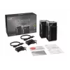ASUS ZenWiFi Pro ET12 Kolmriba (2.4 GHz / 5 GHz / 6 GHz) Wi-Fi 6E (802.11ax) Must 3 Sisemist