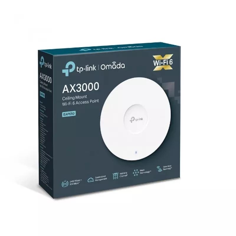 TP-Link Omada AX3000 lae alla paigaldatav WiFi 6 pääsupunkt