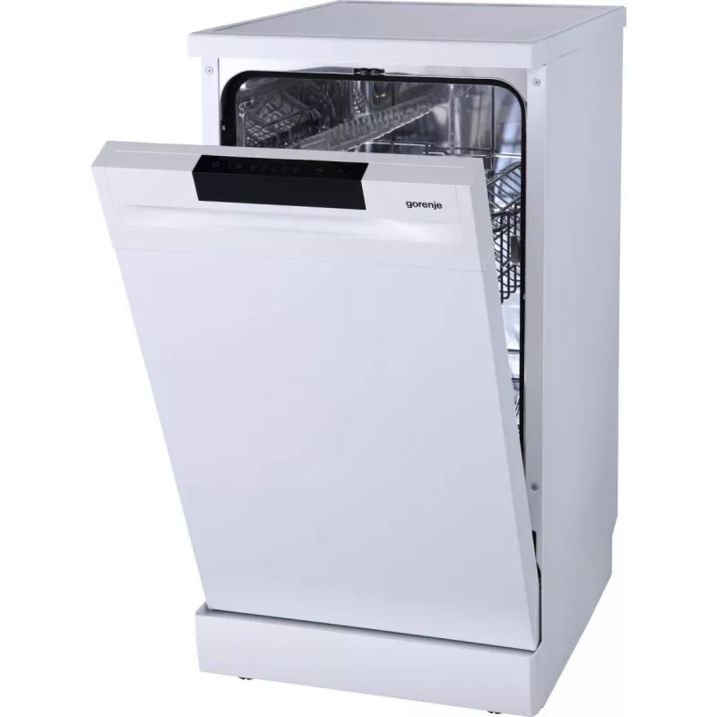 Vabaltseisev nõudepesumasin Gorenje GS520E15W — 9 kattekohta, 47 dB, 448×600×845 mm, 9 L/tsükkel