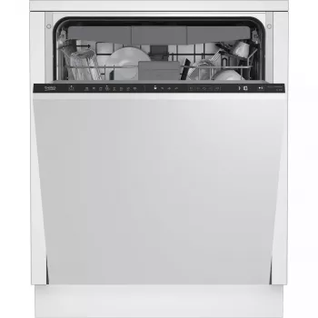 Beko BDIN38521Q Täielikult sisseehitatav nõudepesumasin, 15 kattekohta, 44 dB