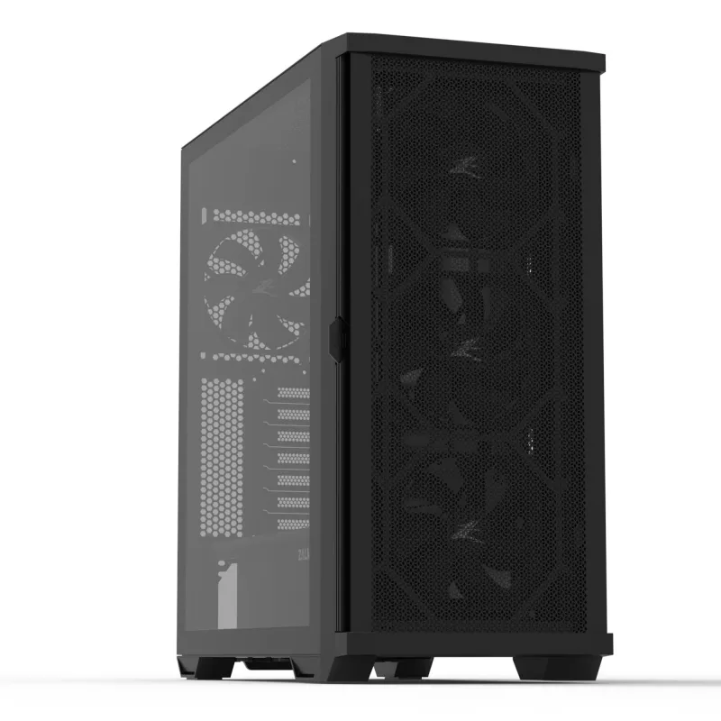 Zalman Z10 arvutikorpus Midi Tower must