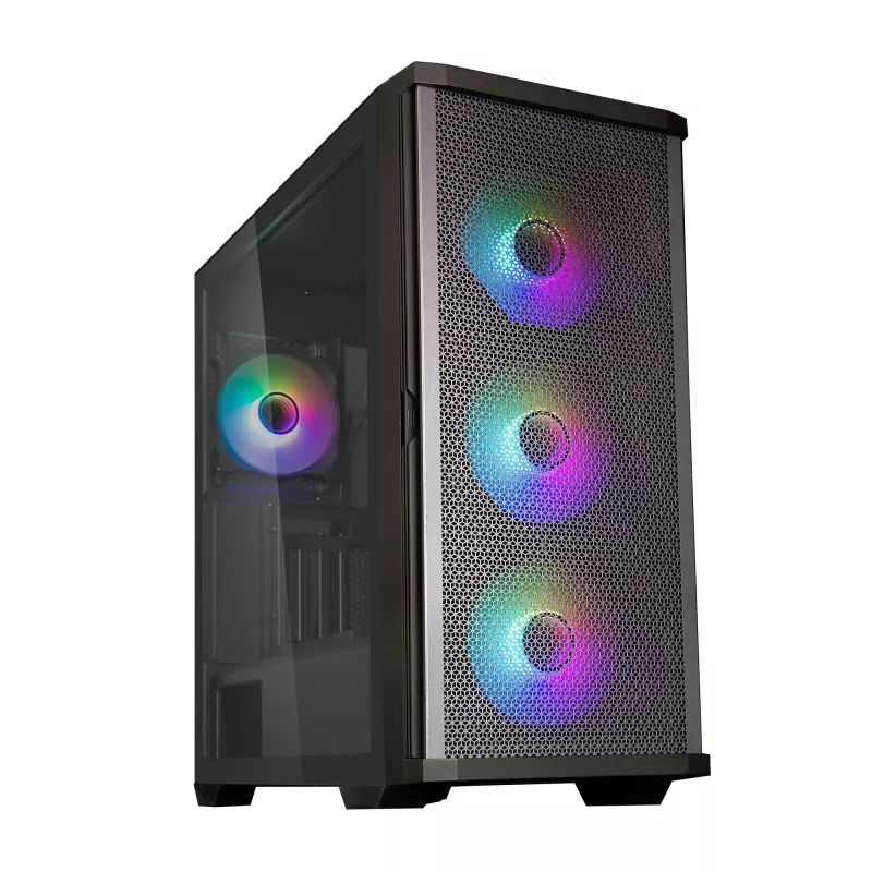 Zalman Z10 DUO arvutikorpus Midi Tower must
