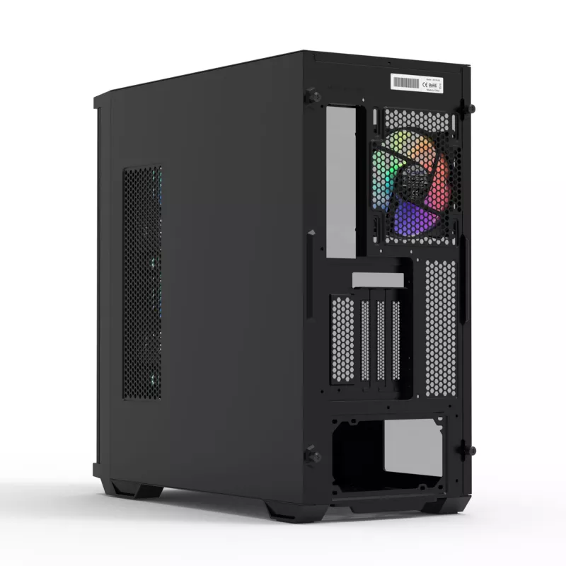 Zalman Z10 DUO arvutikorpus Midi Tower must