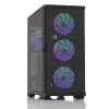 Zalman Z10 DUO arvutikorpus Midi Tower must