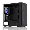 Zalman Z10 DUO arvutikorpus Midi Tower must