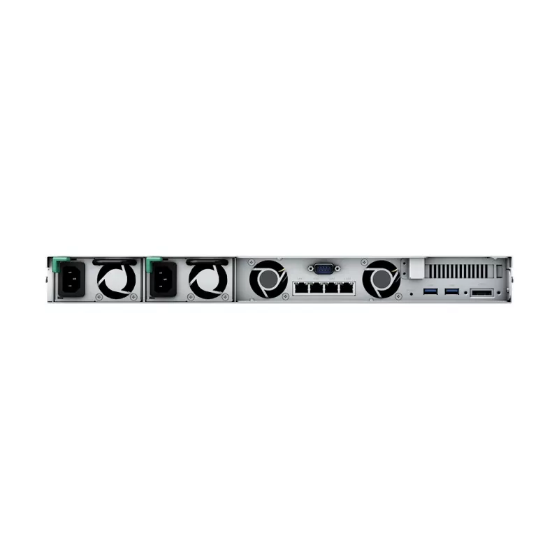 SYNOLOGY Rack Station RS822RP+ 1U 4-kettaline NAS-serveri barebone koos redundantse toiteallikaga