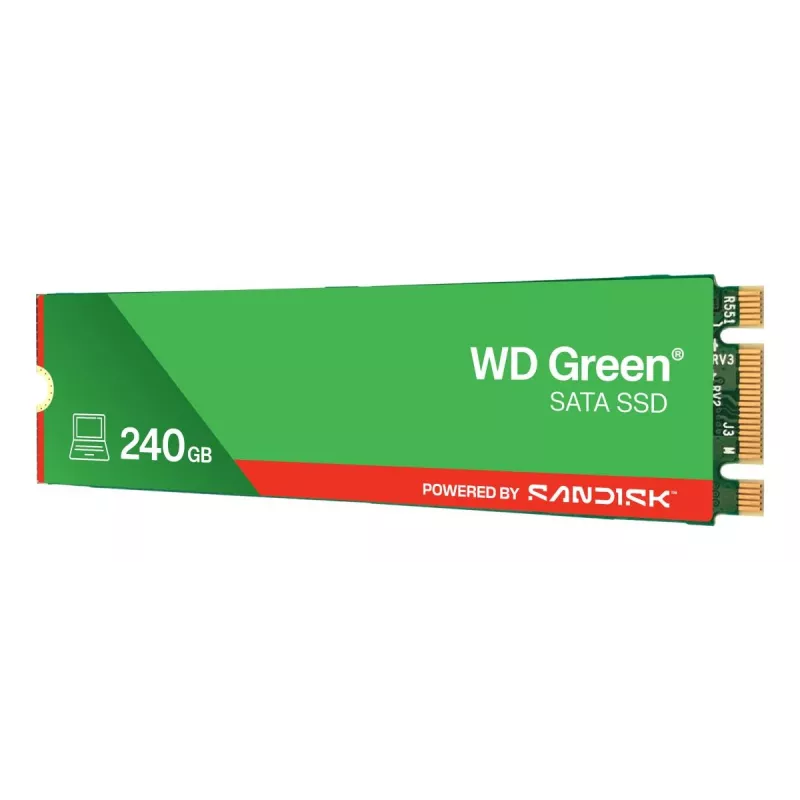 WESTERN DIGITAL SSD - WD Green - 240 GB - SATA 6 Gb/s - M.2 2280