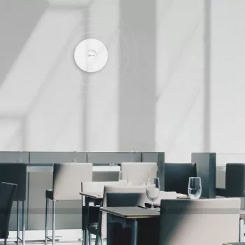 TP-Link Omada AX3000 lae- või seinale paigaldatav WiFi 6 pääsupunkt, 2,4 GHz, 5 GHz, 2976 Mbit/s, HTTPS, SNMP, SNMPv2, SNMPv3, SSH, WPA, WPA2, WPA3, 10,100,1000 Mbit/s
