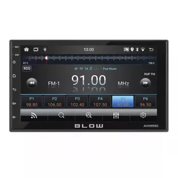 Auto multimeediapleier BLOW AVH-9930 Must 200 W Wi-Fi Bluetooth