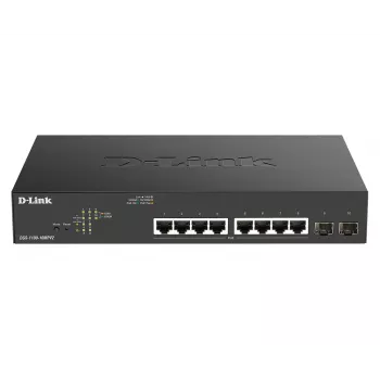 D-Link DGS-1100-10MPV2 Hallatav L2 Gigabit Ethernet (10/100/1000) Power over Ethernet (PoE) 1U Must