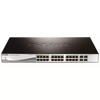 D-Link DGS-1210-28P Hallatav L2 Gigabit Ethernet (10/100/1000) toiteallikas Etherneti (PoE) kaudu 1U