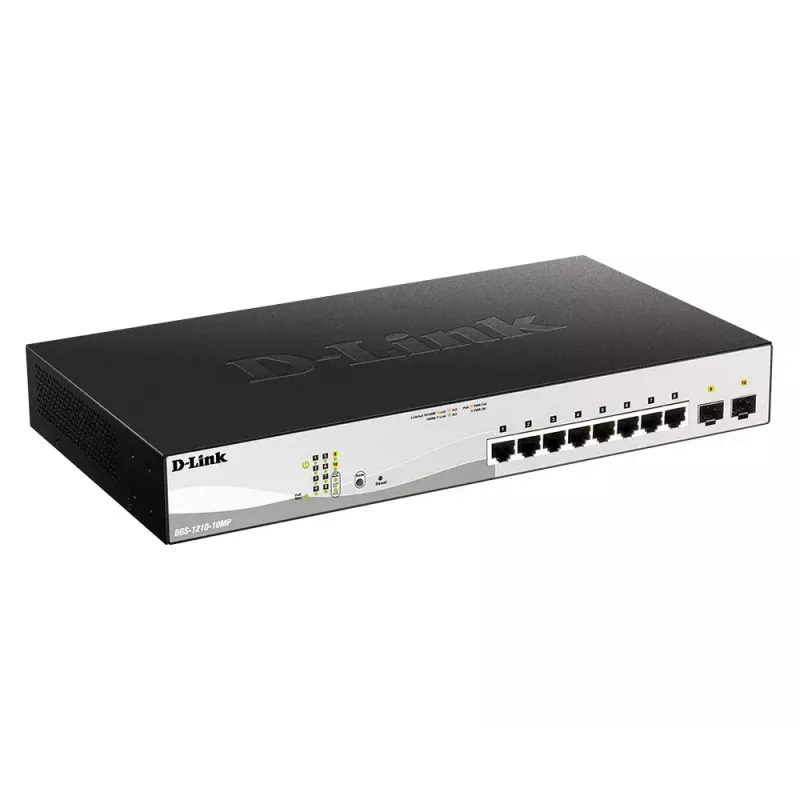 D-Link DGS-1210-52MP Hallatav L2 Gigabit Ethernet (10/100/1000) Power over Ethernet (PoE) Must, Hall