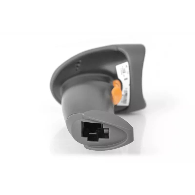 DIGITUS 2D käeshoitav vöötkoodiskanner QR-kood Bluetooth hoidikuga