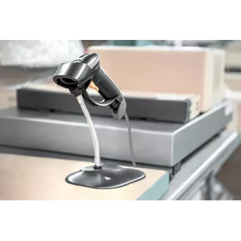DIGITUS 2D Barcode Hand Scanner QR Code 2m USB-RJ45 kaabel with holder