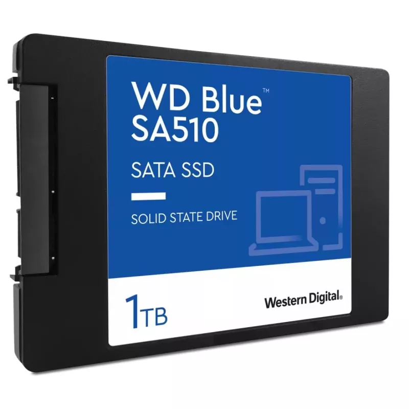 WESTERN DIGITAL SSD - WD Blue SA510 - 1TB - SATA 6Gb/s - 2,5tolline - 7mm korpusega