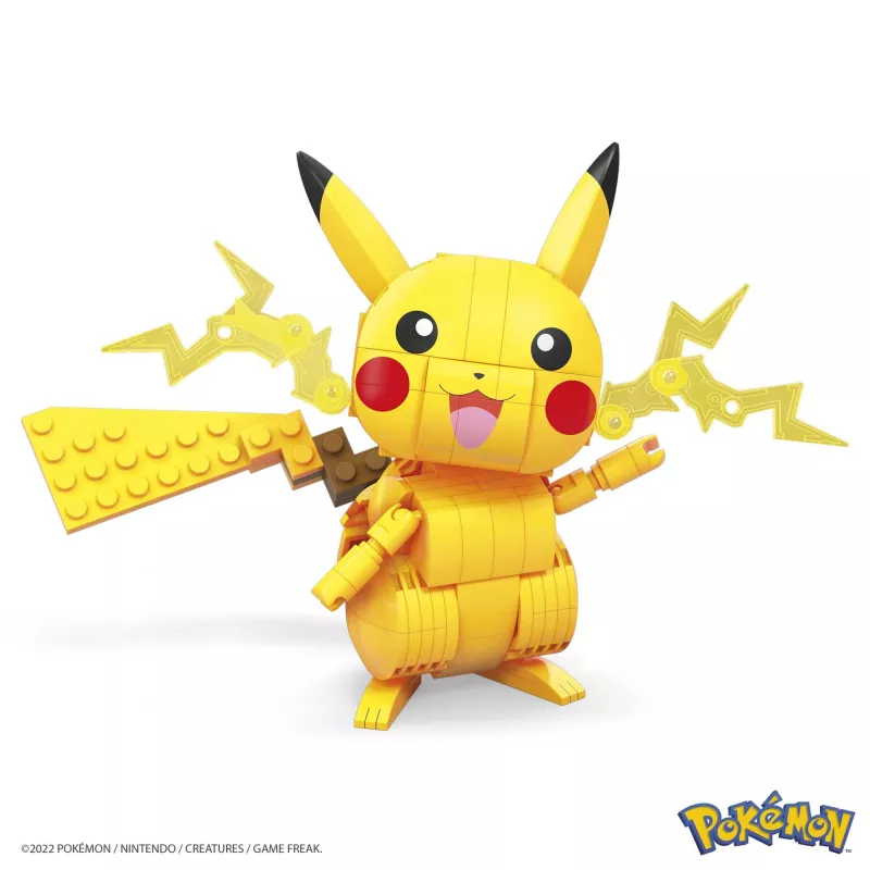 MEGA Pokémon ehituskomplekt Pikachu (211 tükki) 1 tegelaskujuga lastele