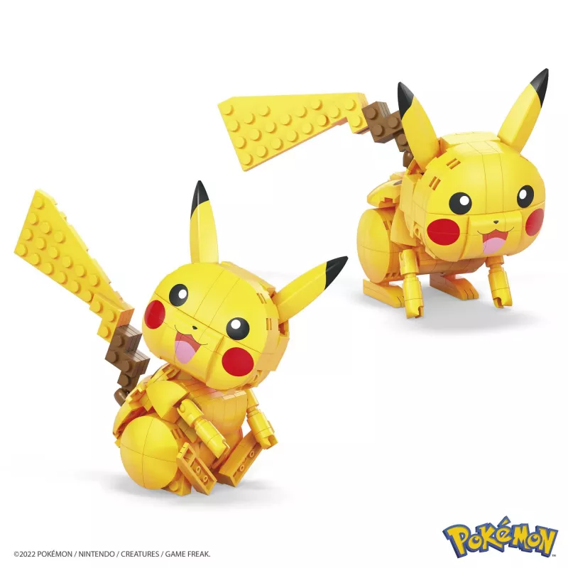 MEGA Pokémon ehituskomplekt Pikachu (211 tükki) 1 tegelaskujuga lastele