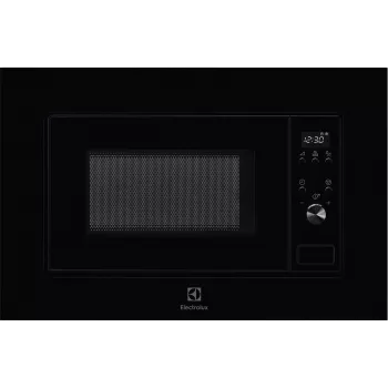 Sisseehitatud soolomikrolaineahi Electrolux LMS2203EMK, 700 W, 5 võimsusastet, 24,5 cm pöördalus, LED-ekraan, roostevabast terasest sisemus, must