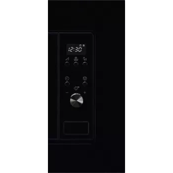 Sisseehitatud soolomikrolaineahi Electrolux LMS2203EMK, 700 W, 5 võimsusastet, 24,5 cm pöördalus, LED-ekraan, roostevabast terasest sisemus, must
