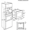 Sisseehitatud soolomikrolaineahi Electrolux LMS2203EMK, 700 W, 5 võimsusastet, 24,5 cm pöördalus, LED-ekraan, roostevabast terasest sisemus, must