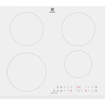 Electrolux LIR60430BW Valge Sisseehitatav 60 cm Tsooninduktsioonpliit 4 tsooni