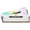 CORSAIR mälu 32GB DDR4 3200MHz C16 (2x16GB) Vengeance RGB Pro Valge