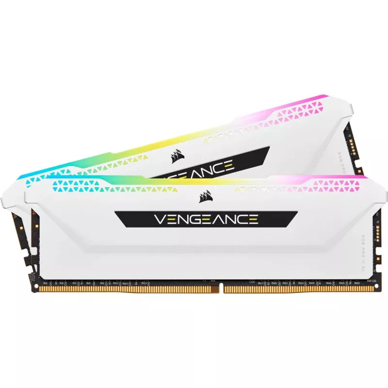 CORSAIR mälu 32GB DDR4 3200MHz C16 (2x16GB) Vengeance RGB Pro Valge