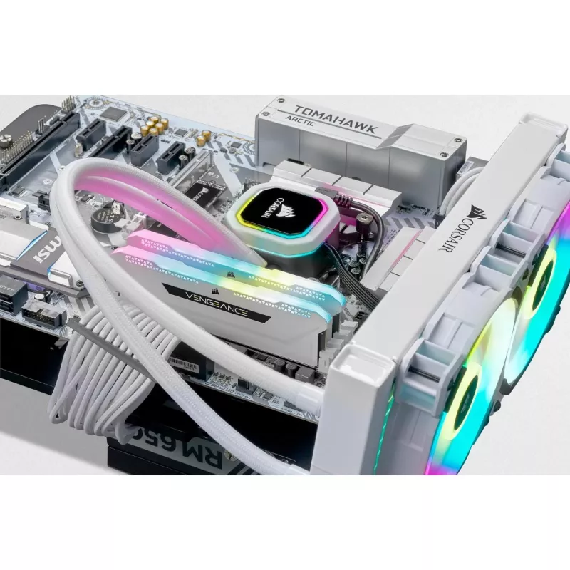 CORSAIR mälu 32GB DDR4 3200MHz C16 (2x16GB) Vengeance RGB Pro Valge