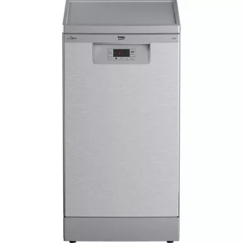 Kitsas nõudepesumasin Beko BDFS15020X, 10 katet, 45 cm, 47 dB, 5 programmi, inverter-mootor
