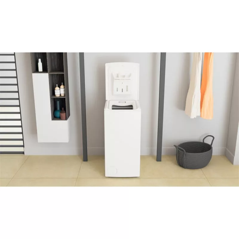 Whirlpool TDLR 6040L PL/N eraldiseisev pealtlaetav pesumasin, 6 kg, 1000 p/min, valge