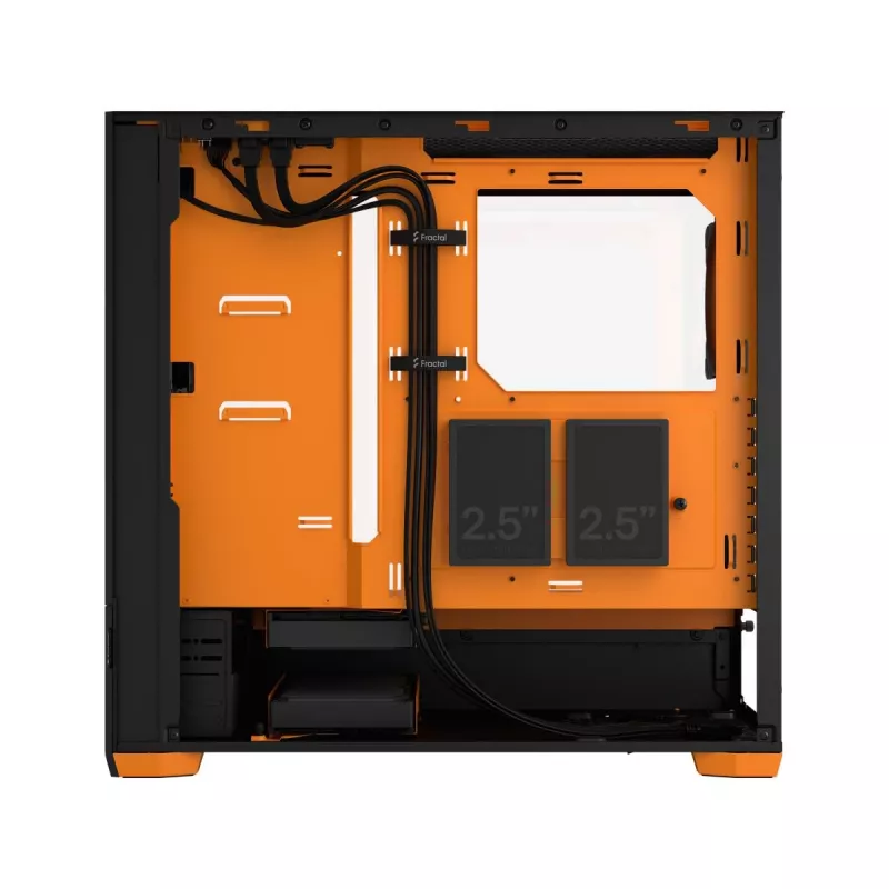 FRACTAL DESIGN Fractal Design Pop Air RGB Orange Core Tg Clear Tint