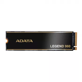 SSD M.2 1 TB ADATA LEGEND 960 PCIe 4.0 NVMe, 7400/6000 MB/s, 3D NAND, SMI SM2264, riistvaraline krüpteerimine, jahutusradiaator