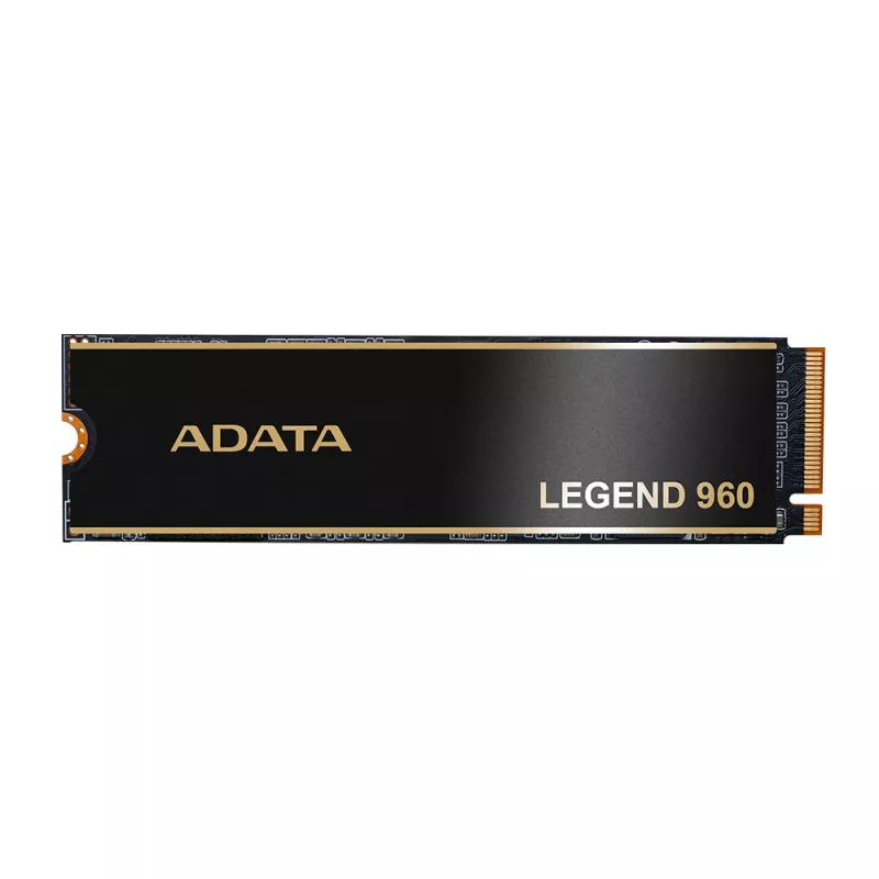 SSD M.2 1 TB ADATA LEGEND 960 PCIe 4.0 NVMe, 7400/6000 MB/s, 3D NAND, SMI SM2264, riistvaraline krüpteerimine, jahutusradiaator
