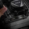 SSD M.2 1 TB ADATA LEGEND 960 PCIe 4.0 NVMe, 7400/6000 MB/s, 3D NAND, SMI SM2264, riistvaraline krüpteerimine, jahutusradiaator