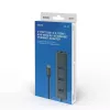 USB-C jaotur SAVIO AK-57 3× USB-A, RJ-45 Gigabit Ethernet (5000 Mbit/s), alumiiniumhall