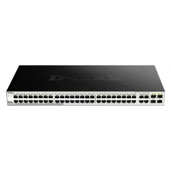 Hallatav L2 Gigabit Ethernet lüliti D-Link DGS-1210-52, 48 porti, 1U