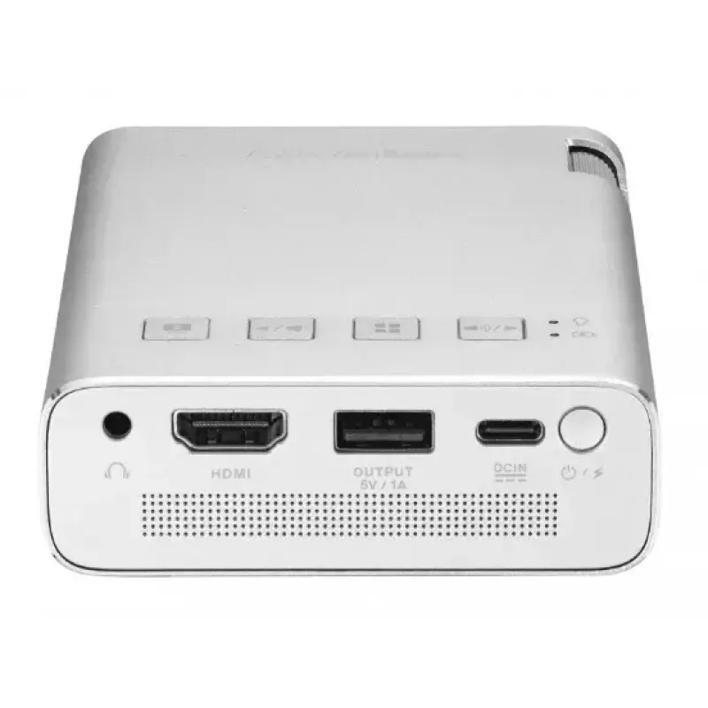 ASUS ZenBeam E1R Standardprojektor 200 ANSI luumenit LED WVGA (854x480) Hõbedane