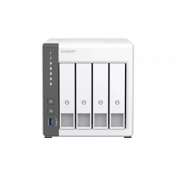 QNAP TS-433 NAS Tower ARM Cortex-A55 4 GB 0 TB QNAP QTS Valge