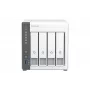 QNAP TS-433 NAS Tower ARM Cortex-A55 4 GB 0 TB QNAP QTS Valge