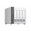 QNAP TS-433 NAS Tower ARM Cortex-A55 4 GB 0 TB QNAP QTS Valge