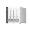 QNAP TS-433 NAS Tower ARM Cortex-A55 4 GB 0 TB QNAP QTS Valge