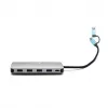 i-tec USB 3.0 USB-C/Thunderbolt 3x Display Metal Nano Dock LAN-iga ja toiteallikaga 100 W