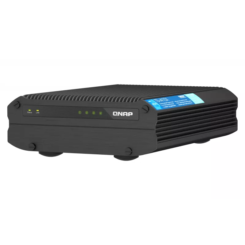 QNAP TS-I410X NAS torn Intel Atom® x6425E 8 GB 0 TB QNAP QTS Must
