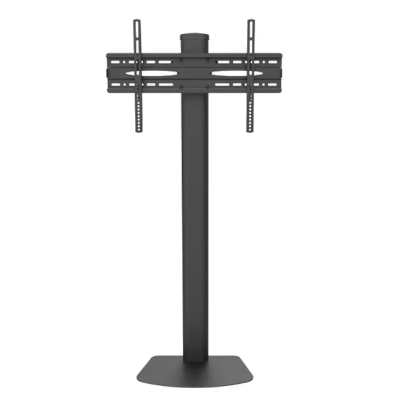 Põranda-TV-kinnitus TECHLY ICA-TR27 32–55-tollistele (81,3–139,7 cm) teleritele, VESA 100x100–600x400, kalle -15–0°, max koormus 40 kg, must