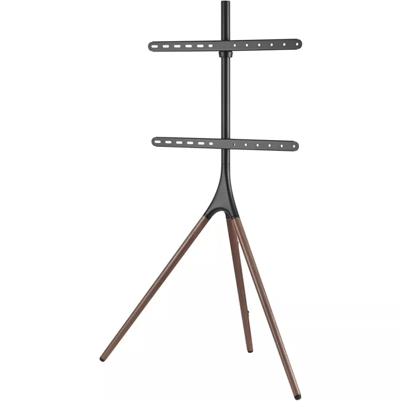 Põranda-TV-kinnitus TECHLY ICA-TR18SAM 45–65-tollisele (114,3–165,1 cm), VESA 200x200–600x400, kandevõime 32 kg, pähkel